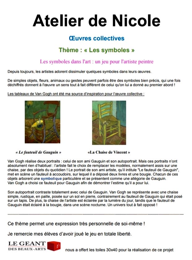 65 Œuvres Collectives Juin 2024