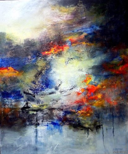 162 Univers Intérieur 65x54 2016 