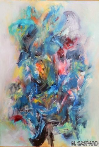 186 L'éveil 55x38 2019 