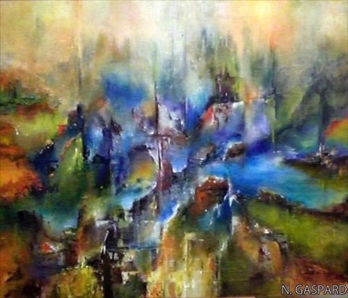 34 De La Moselle à La Meuse 65x54 2010 