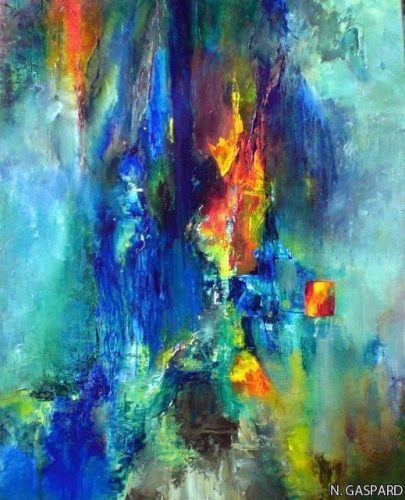 45 Au Bord De L'abstraction 92x73 2011 