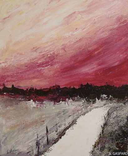 8 Le Chemin 38x46 2009 Pr