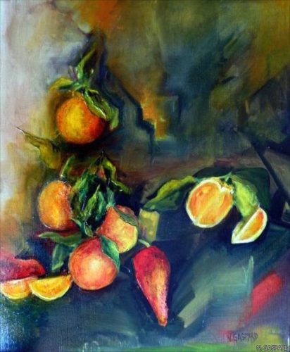 82 Oranges  Piments 54x65 2012 Pr