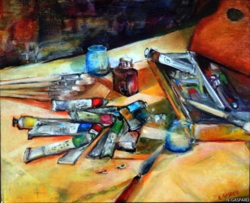 84 La Boîte De Couleurs 50x61 2012 Pr