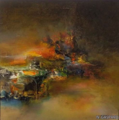 92 Passéisme Huile 50x50 2012 