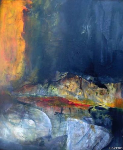 94 Stigmate 1 Acrylique 46x55 2012 