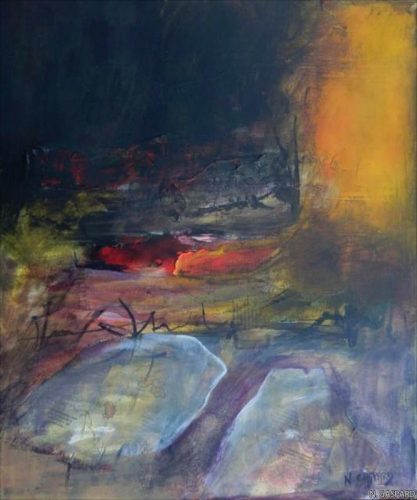 95 Stigmate 2 Acrylique 46x55 2012 